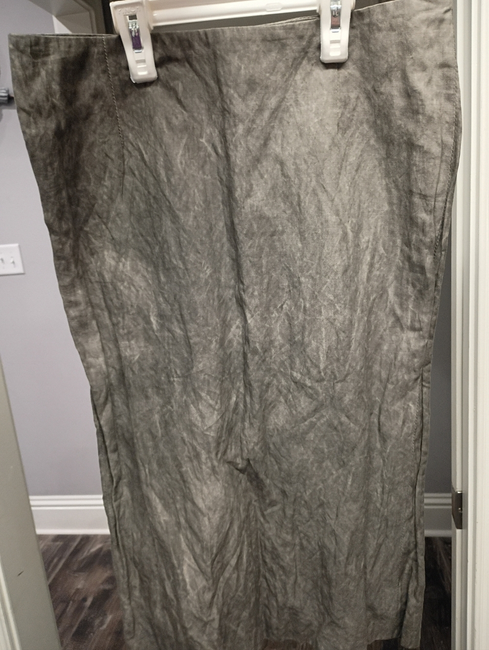 Dondup Slate Gray Textured Midi Skirt Women's IT Size 40 New